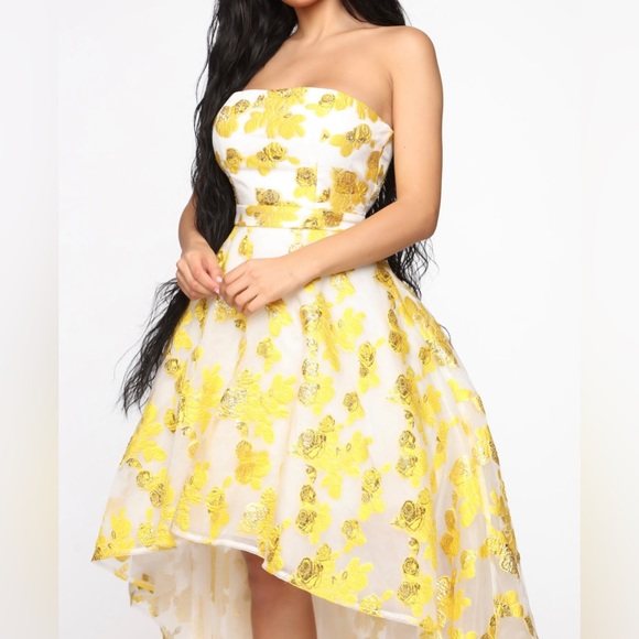 NWT - Glowing Flower High-Low Gown Size M - Picture 13 of 16